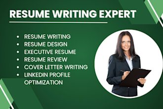 write a standout resume, cover letter, linkedin