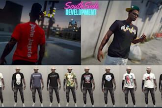 give you a premium clothing pack for fivem by southside development