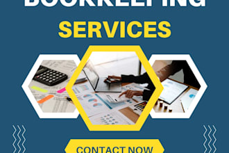 provide monthly bookkeeping services in quickbook online or xero,