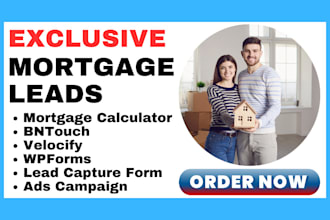 generate converting mortgage broker mortgage leads mortgage landing page