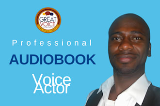 narrate your audiobook with a professional and engaging voice