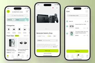 develop ecommerce app, ecommerce marketplace app, multi vendor ecommerce app