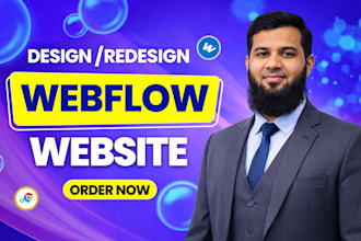 do webflow website design and development or web portals