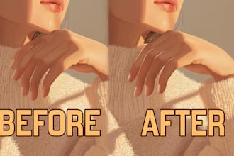 fix ai illustrations, generate, change and add details to it