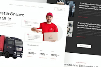 drive your logistics business forward with a website that brings in more clients