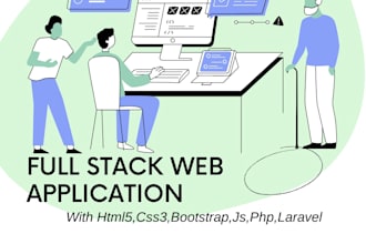 build responsive web applications with php laravel
