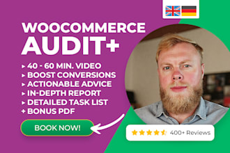 do an indepth woocommerce cro audit