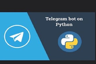 build a python bot for discord or whatsapp or telegram