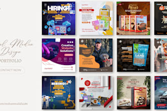 design professional custom social media posts