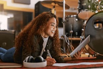 sing powerful rock, pop, 80s, metal vocals, punk and write lyrics
