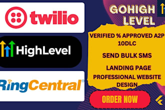 gohighlevel website a2p 10dlc registration gohighlevel