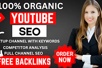 optimize the SEO for your youtube channel and videos top monetization management