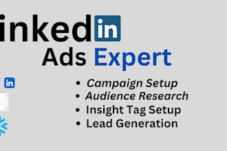 setup, manage and optimize your linkedin ads campaigns