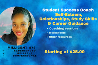 do lifestyle coaching for high school and university student