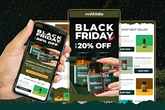 design custom HTML email newsletter