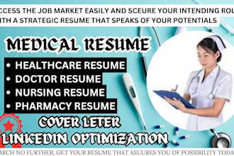 write medical healthcare registered nurse and resume writing