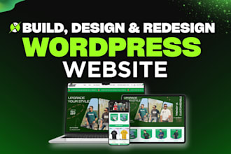 rebuild website revamp wordpress website design or redesign elementor website