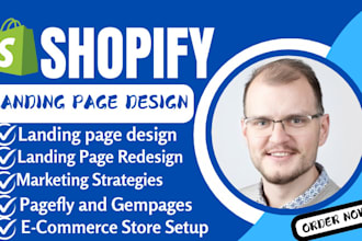 build converting one product dropshipping store with pagefly, gempage and shogun