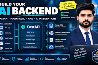 build a production fastapi backend for your ai saas application