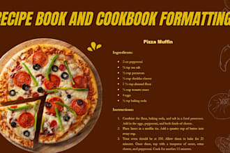 do specialize in cookbook and recipe book formatting for amazon KDP