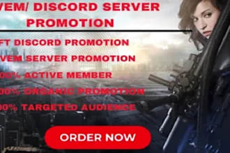 do organic fivem server promotion discord server boost fivem players