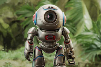 draw high quality robot, mecha concepts