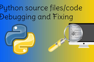 debug, fix, improve, refactor your python code