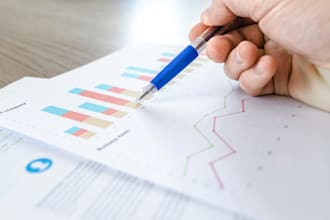 do basic data analysis and excel work for your business