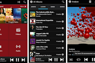 develop tv app, video player, music player app to work on android or ios
