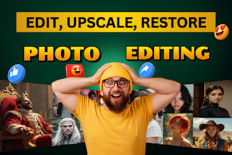 design modern, luxury t shirts with ai image editing, face swap and retouching