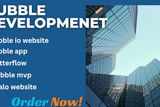 bubble io developer, bubble io website,bubble app, flutterflow, mvp, adalo
