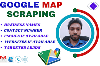 do b2b leads, google map scraping  for any industry