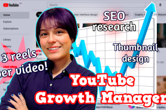organically grow and manage your youtube channel