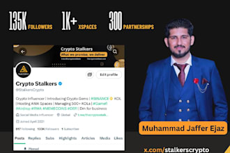 promote, shoutout your crypto, web3, defi, project on my twitter, x , youtube