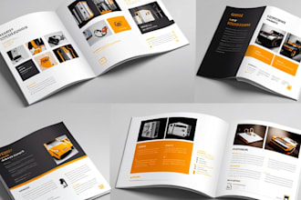 design brochure, product catalog, booklet