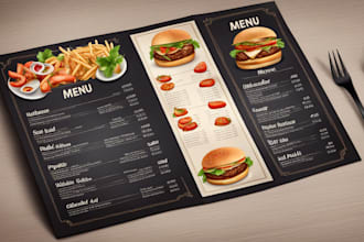 design TV menu restaurant menu digital menu board food menu