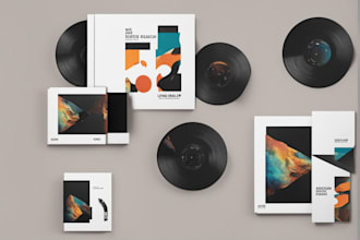 design album cover or single cover art