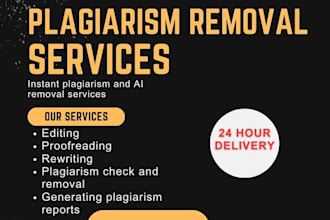check and remove ai and plagiarism content in a few minutes