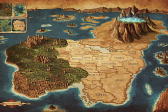 make fantasy maps for writers or rpg players