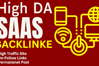 write and publish high da saas guest post, saas blog