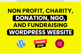 make ngo or nonprofit website