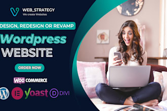 be wordpress developer, wordpress website design redesign or revamp