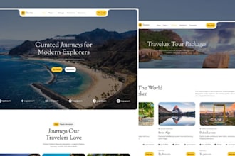 build automated travel affiliate website, tour booking website or hotel website