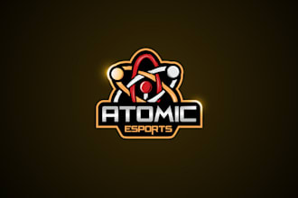 design custom gaming, esports, and youtube logo