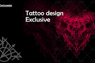 create illustration for tattoo