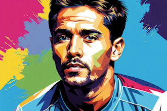 make wpap pop art portrait