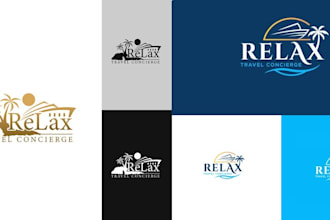 design modern travel, hotel and adventure outdoor logo