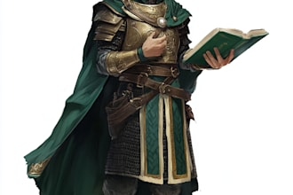 make a dnd character art, illustration, concept