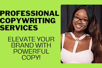 do copywriting that elevates your brand