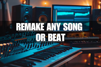 remake any song or beat in any genre, avoid copyright